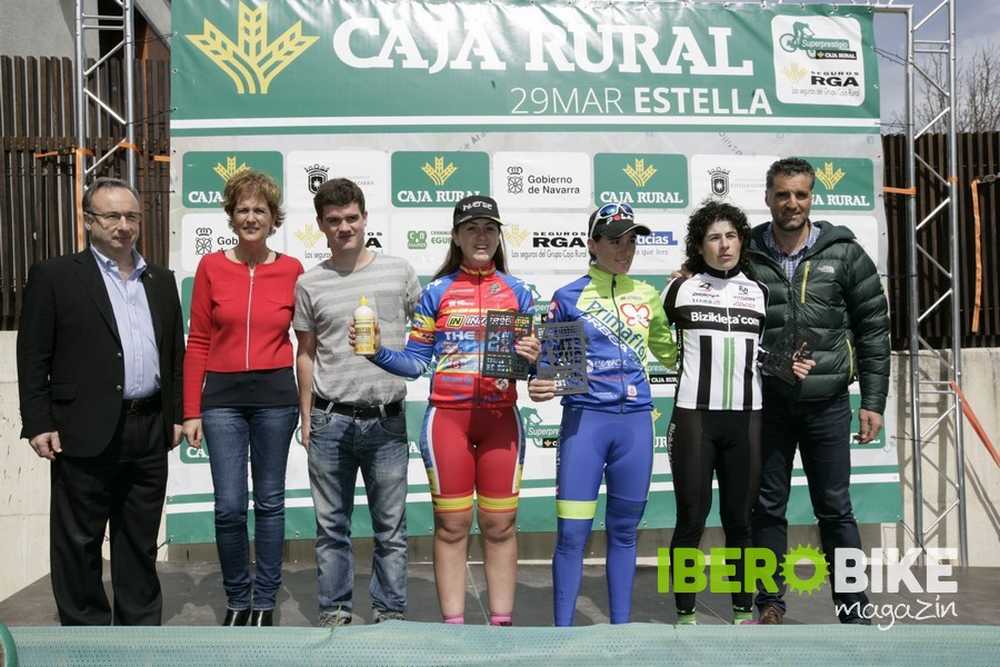 Podio Feminas Elite Superprestigio Estella