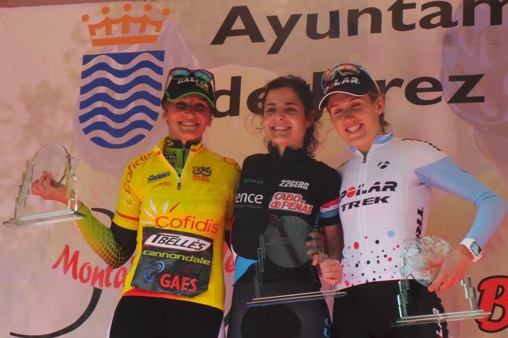 Podio elite femenino open de españa jerez