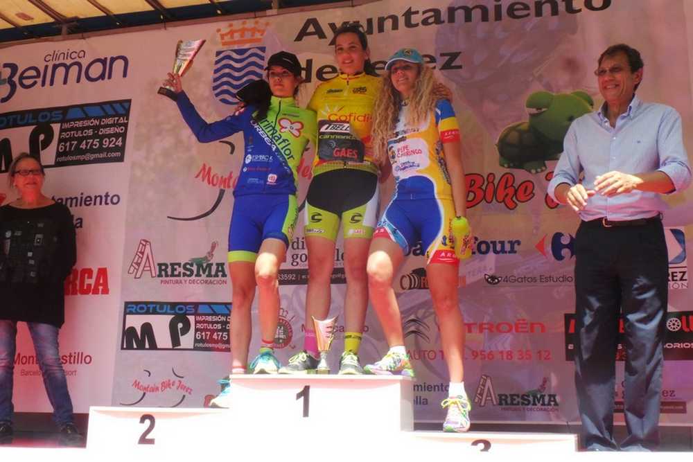 Podio juniors femenino opne de españa jerez