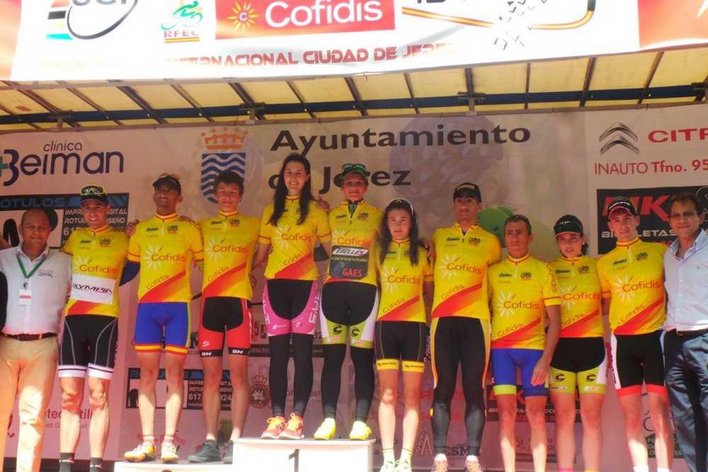 Podio todos open de españa jerez