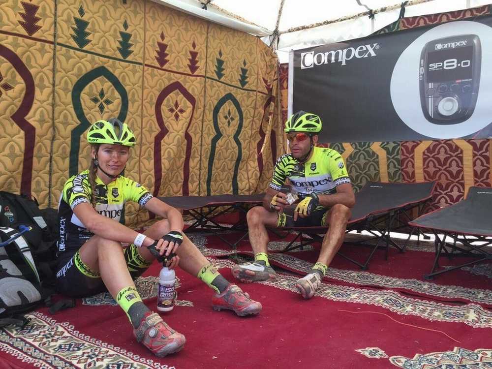 Paula Quiñones Titan Desert  EquipoCompex 35