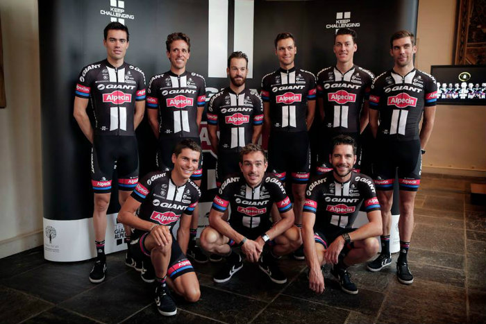 Presentación Tour ETXEONDO y DSM nuevo culote para el Team Giant Alpecin