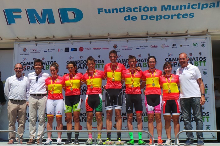 Todos campeones Campeonato de España BTT 2015