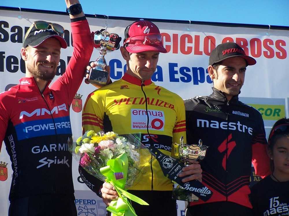 Podio élite XI Trofeo San Andrés de Amezaga-ZuyaAmeza