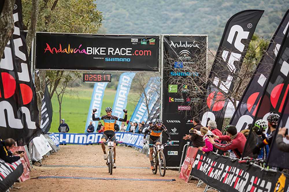 Periklis Ilias y Tiago Ferreira ganadores de Andalucía Bike Race presented by Shimano 2016