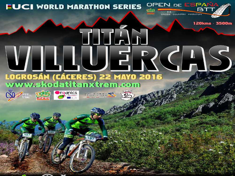 Cartel Titan Villuercas Logrosan 2016