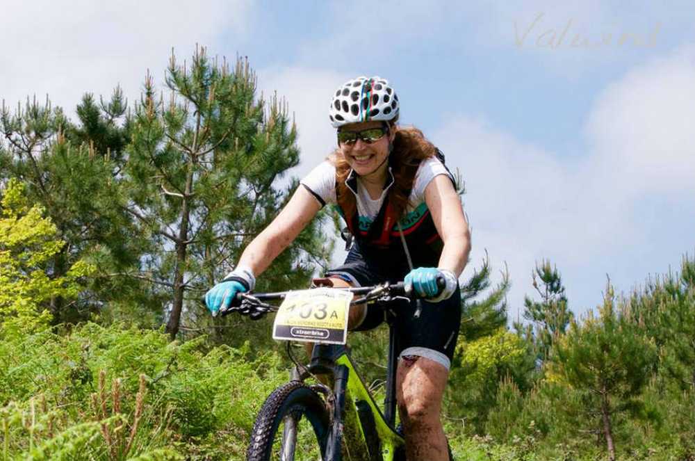 La Conquista del Desafio Terras de Turonio de Silvia Blanco (Saracen - Iberobike)