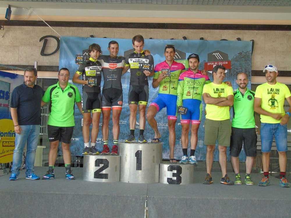 Podio Lalín Bike Race 2016