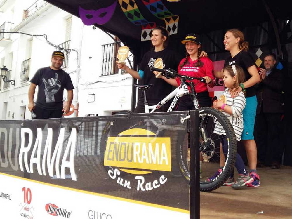 Podio Endurama Sun Race 2017 Miriam Alcántara