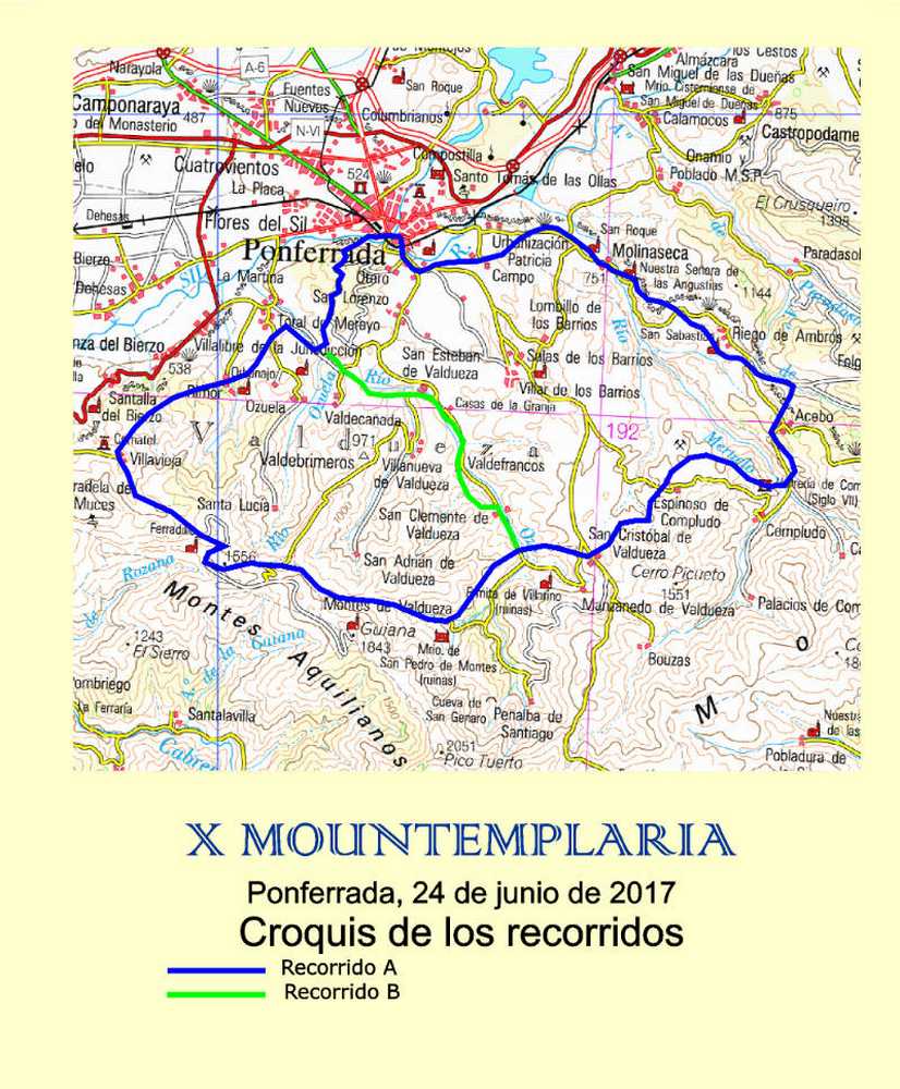 Recorrido Mountemplaria 2017