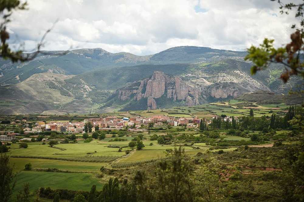 Paisaje de la tercera etapa de Rioja Bike Race 2017