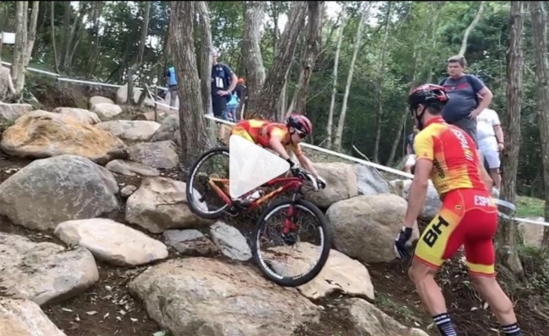 Vídeo: Así es el circuito de Tokio visto por la selección española de mountain bike