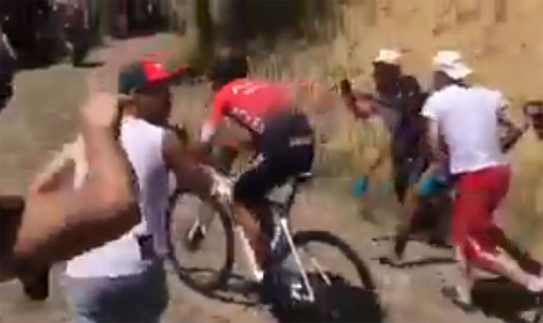 Vídeo: Bajando el turrón. Primera victoria de Nairo Quintana con el Arkea-Samsic