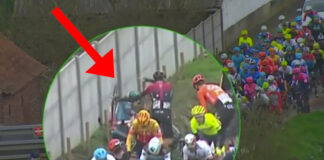Arroja la bicicleta a un compañero y es descalificado. Gianny Moscon la vuelve a liar