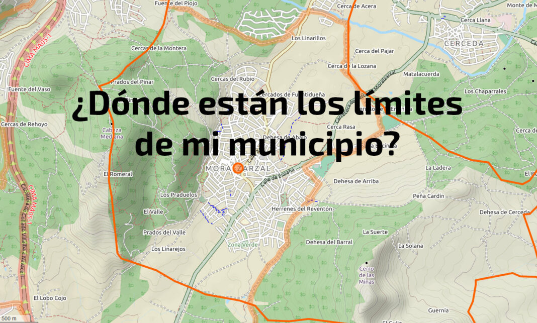 ¿Cómo saber los límites de mi municipio o término municipal? Monta en bicicleta o corre seguro