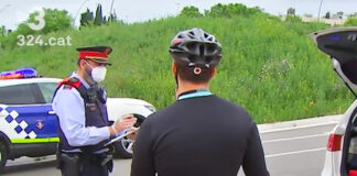 Vídeo: Multas en Barcelona por salirse 10 metros fuera del municipio en bicicleta o corriendo