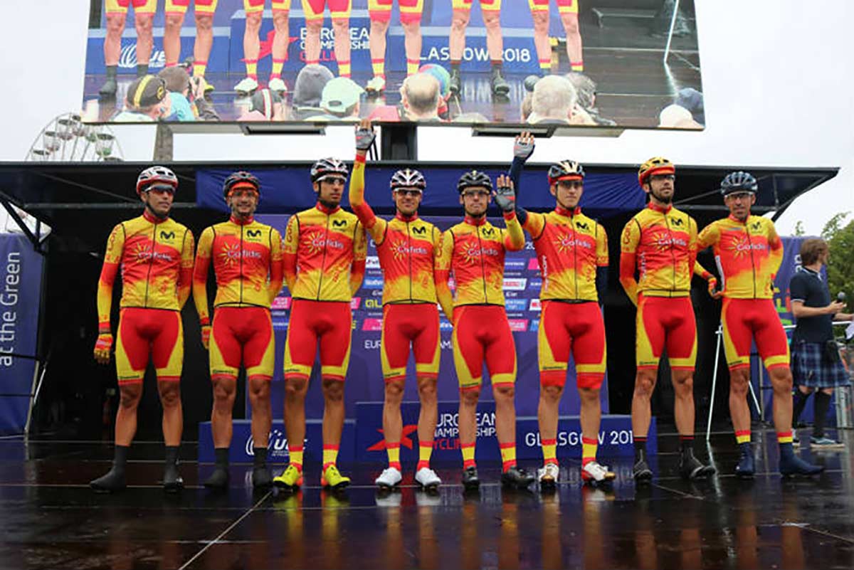 Selección española de ciclismo en carretera de Innsbruck 2018 - Archivo
