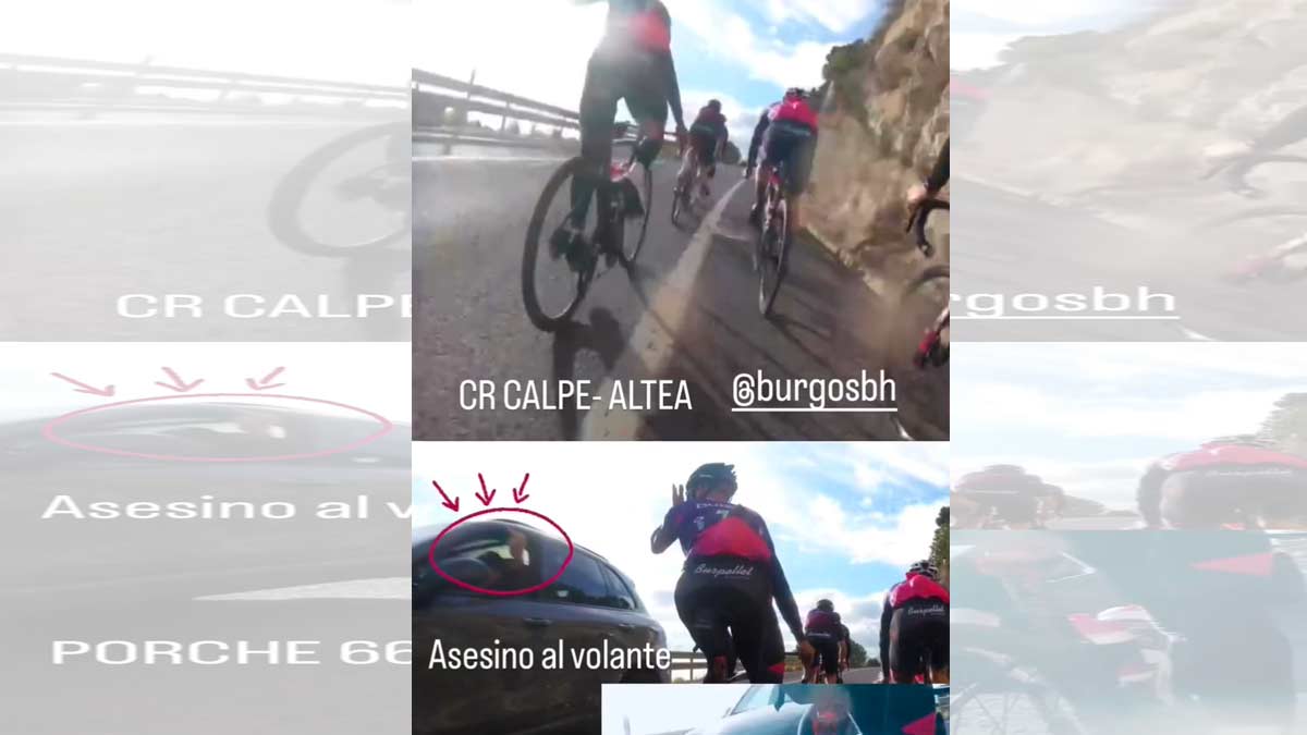 Video-Un-psicopata-en-un-Porsche-casi-mata-a-los-ciclistas-del-Burgos-BH