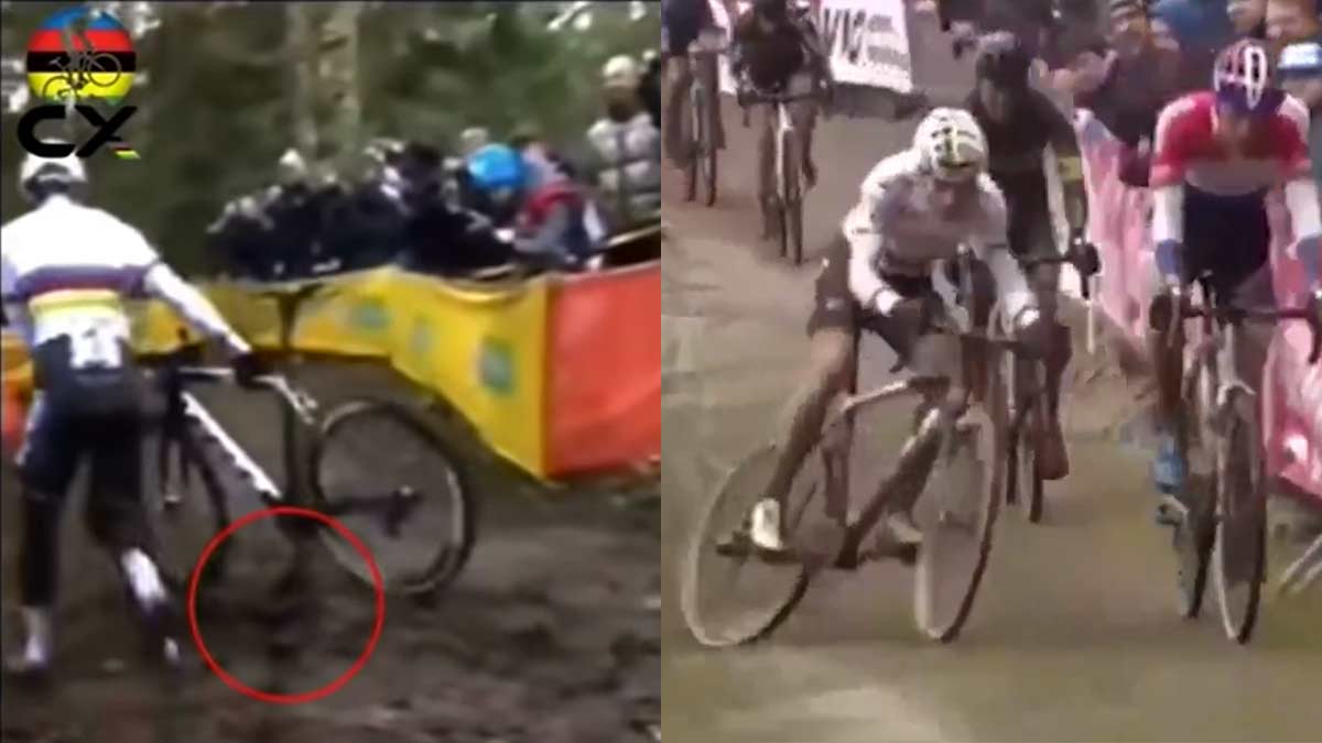 ¿Dopaje mecánico en ciclocrós o ilusión óptica en este vídeo?