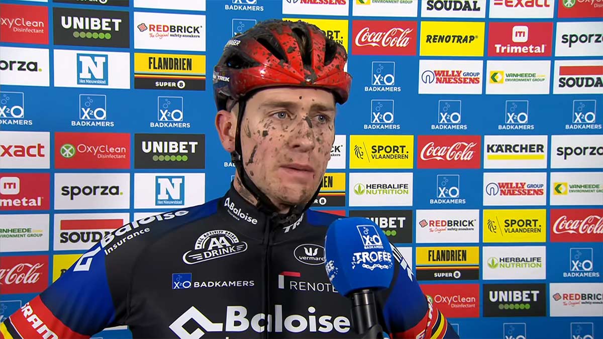 El representante de Ton Aert advierte a otros ciclistas para que no tomen "leche contaminada" francesa