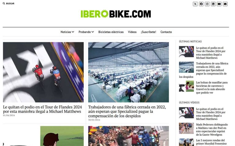 Iberobike.com ahora sin publicidad ni banners