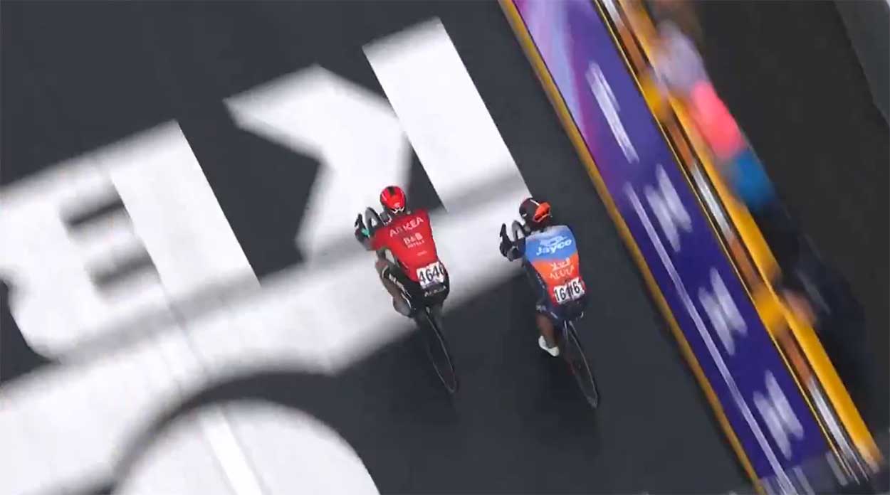 Le quitan el podio en el Tour de Flandes 2024 por esta maniobra ilegal a Michael Matthews 